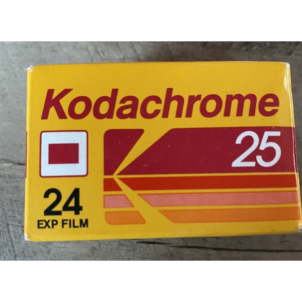 Kodachrome 25 Slide Film 35mm Color 24 Exposure Expired 05/95 NOS